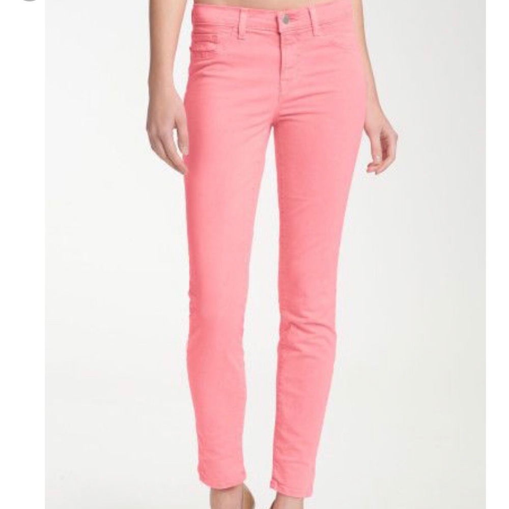 J Brand 811 Mid Rise Skinny Twill Jean 27 EUC